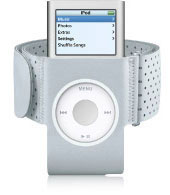 Apple iPod nano Armband, Grey (MA663G/A)